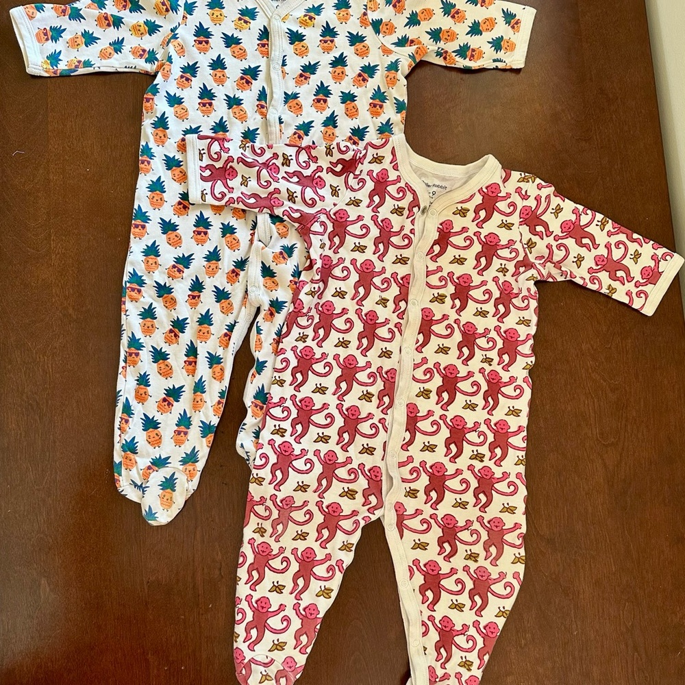 Roller Rabbit  6-9mo Pajamas